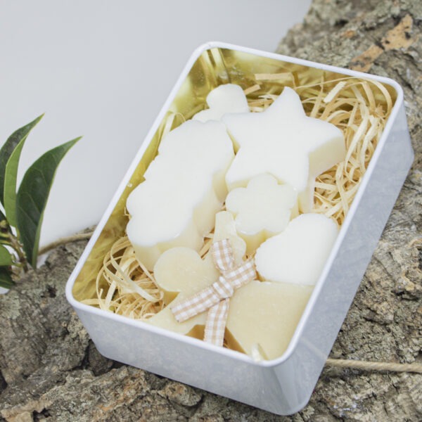 gift box in latta con personalizzazione foto o frase