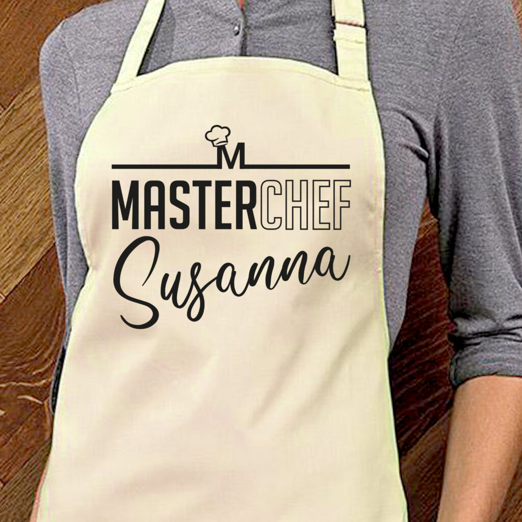 grembiule personalizzato masterchef