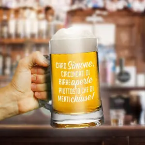 boccale birra personalizzato
