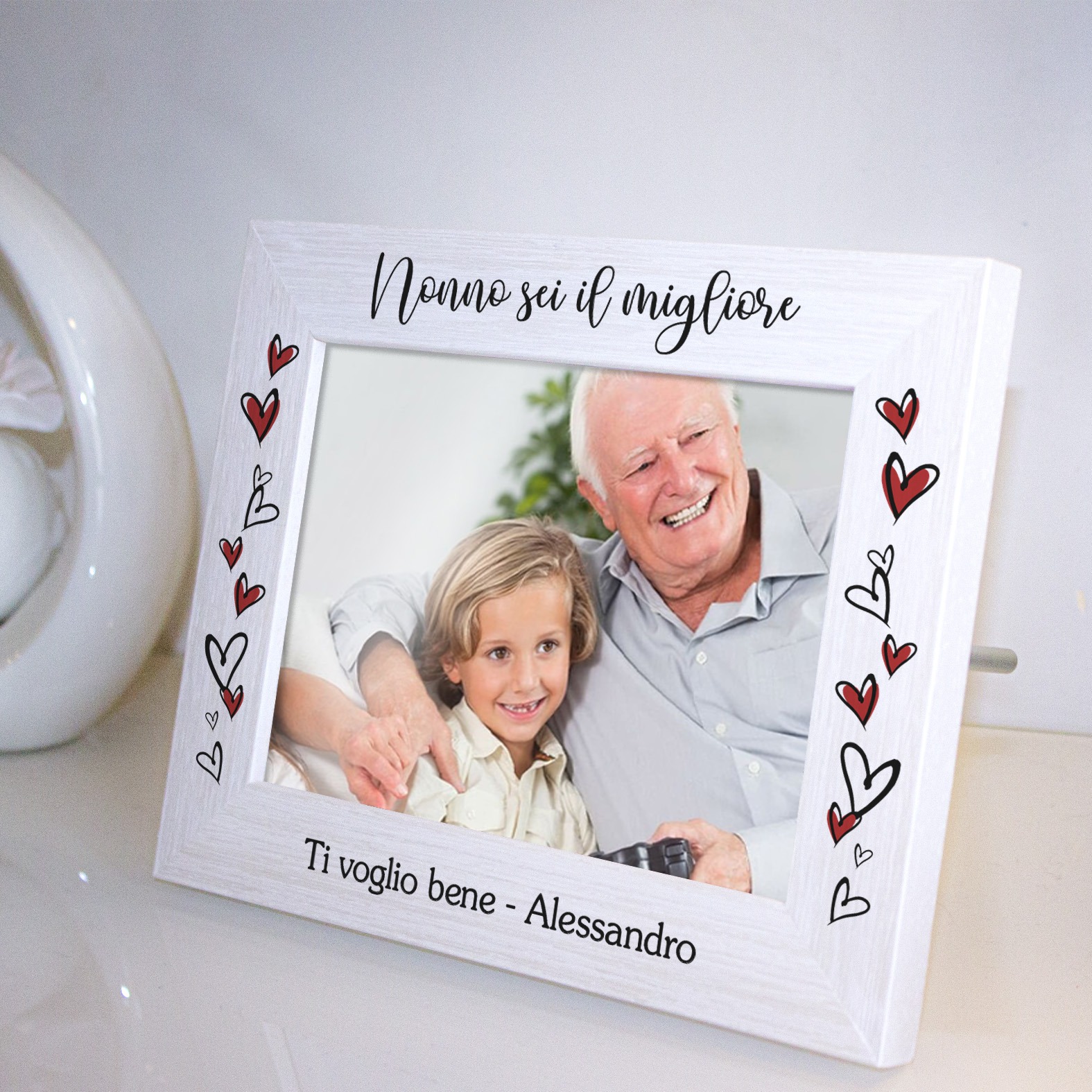 Cornice in Legno Personalizzata con Dedica - Idea Regalo Compleanno Migliore  Amica