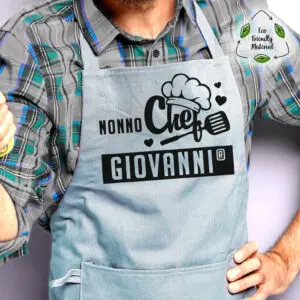 regalo nonno, grembiule personalizzato