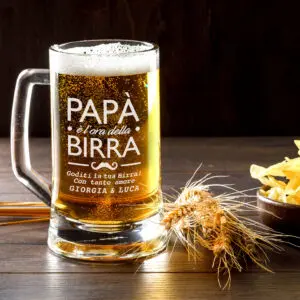 boccale birra personalizzato