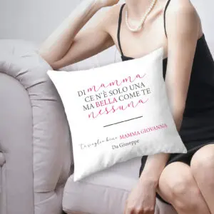 cuscino personalizzato