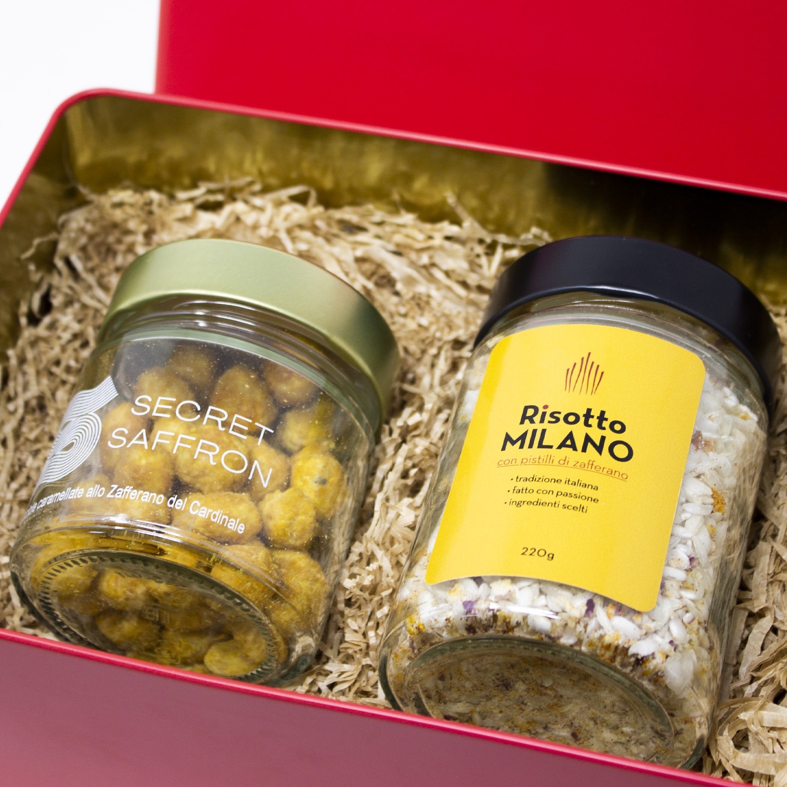 Box Gift Saffron Risotto e nocciole caramellate B Paper