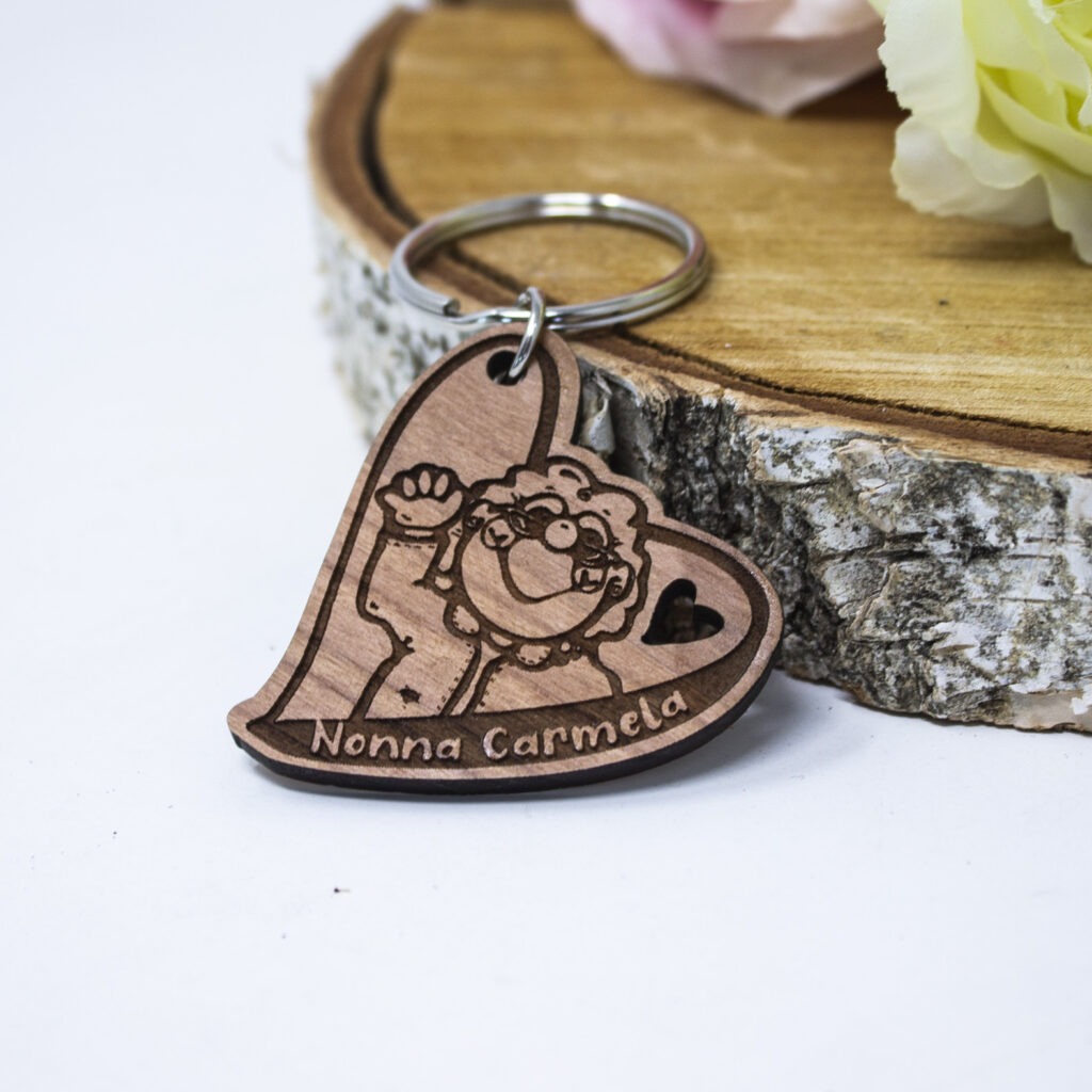 Portachiavi Regalo Per Nonna - Inciso 'Migliore Nonna Del Mondo', Acciaio Inossidabile - Foto 8