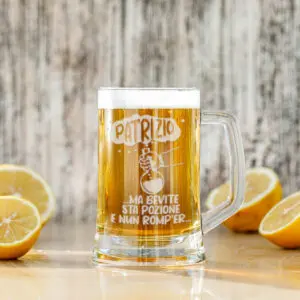 boccale birra personalizzato