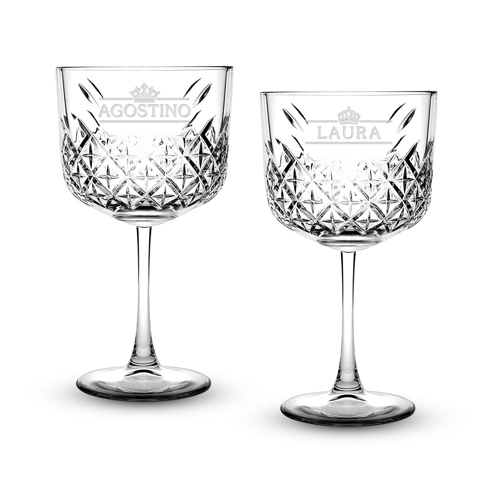 B Paper - Bicchiere Calice per Gin Personalizzato