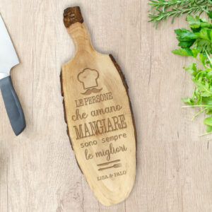 tagliere in legno personalizzato