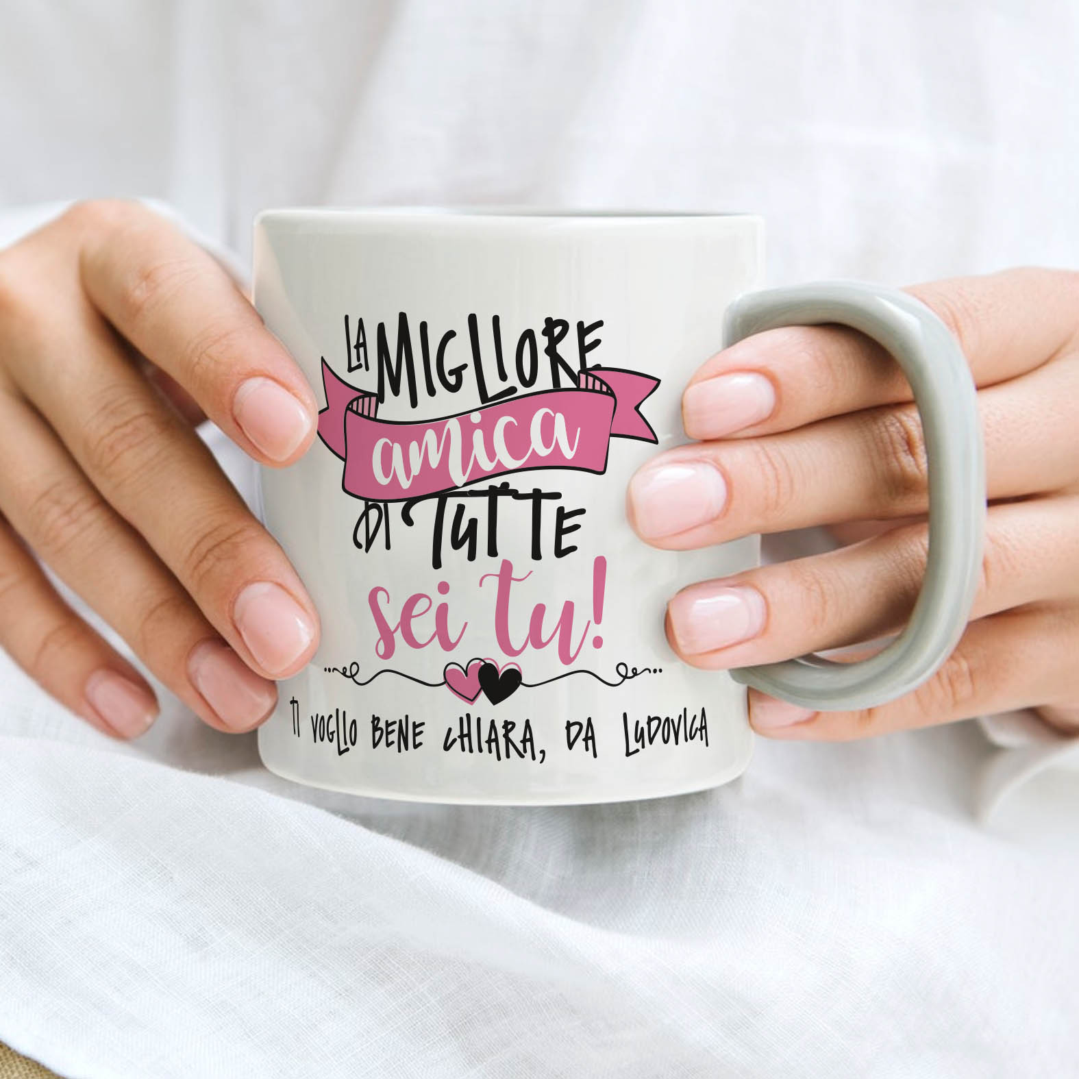 Migliori Amiche - Regali Personalizzati | Tazza per Migliore Amica