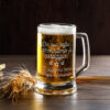 Bicchiere Da Birra Personalizzato Per Papà – Incisione 'Glück Ist Einen Papa Wie Dich Zu Haben' – Regalo Compleanno/Festa Del Papà Con Biglietto