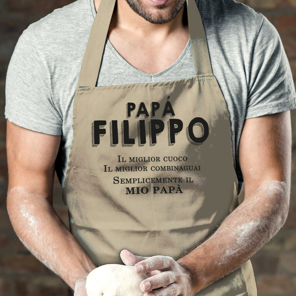 Grembiule famiglia personalizzato | Monsieur TSHIRT
