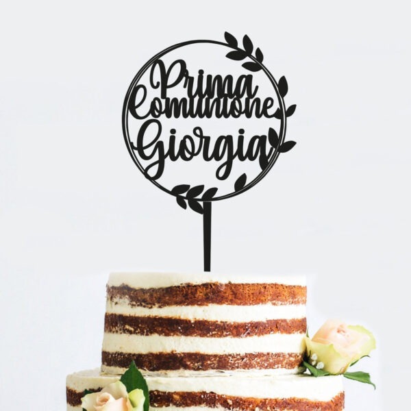 Cake Topper, prima comunione