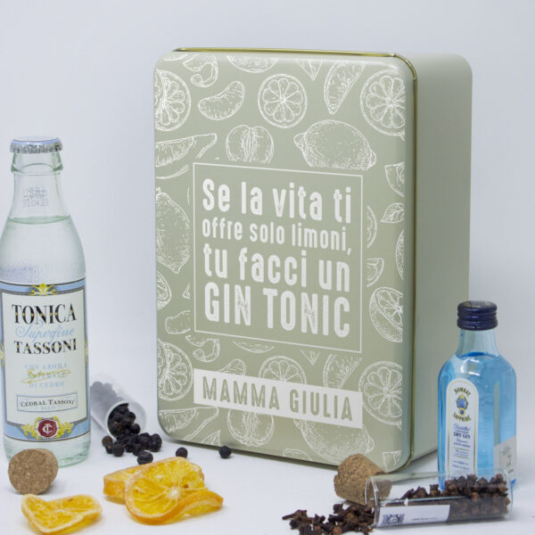 Scatola in Latta personalizzata