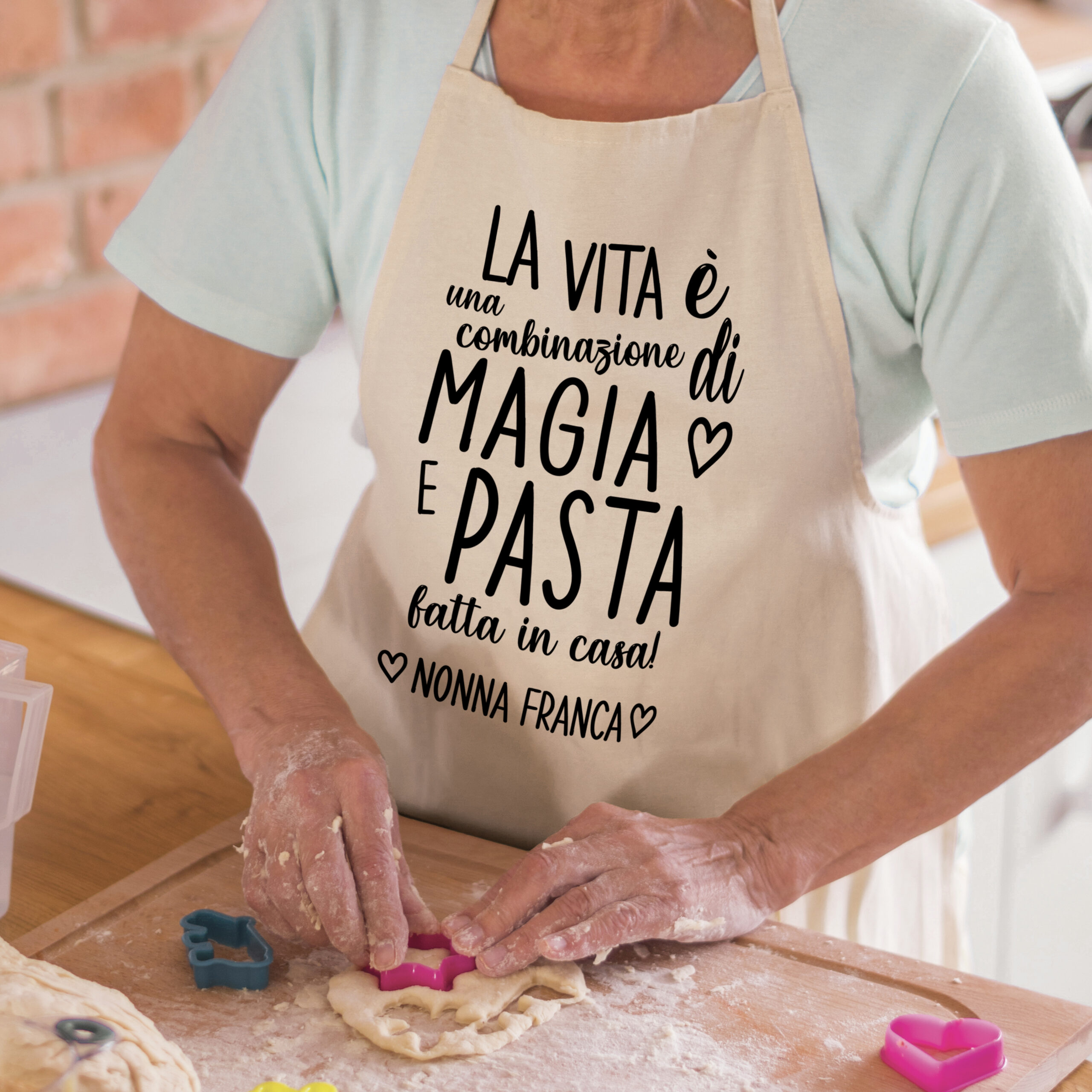Tagliere Personalizzato Per Nonna – Regalo Cucina Originale Compleanno Natale