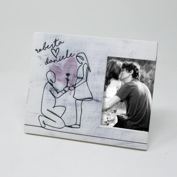 portafoto personalizzabile, BPaper | Portafoto da Tavolo “ CUORE”