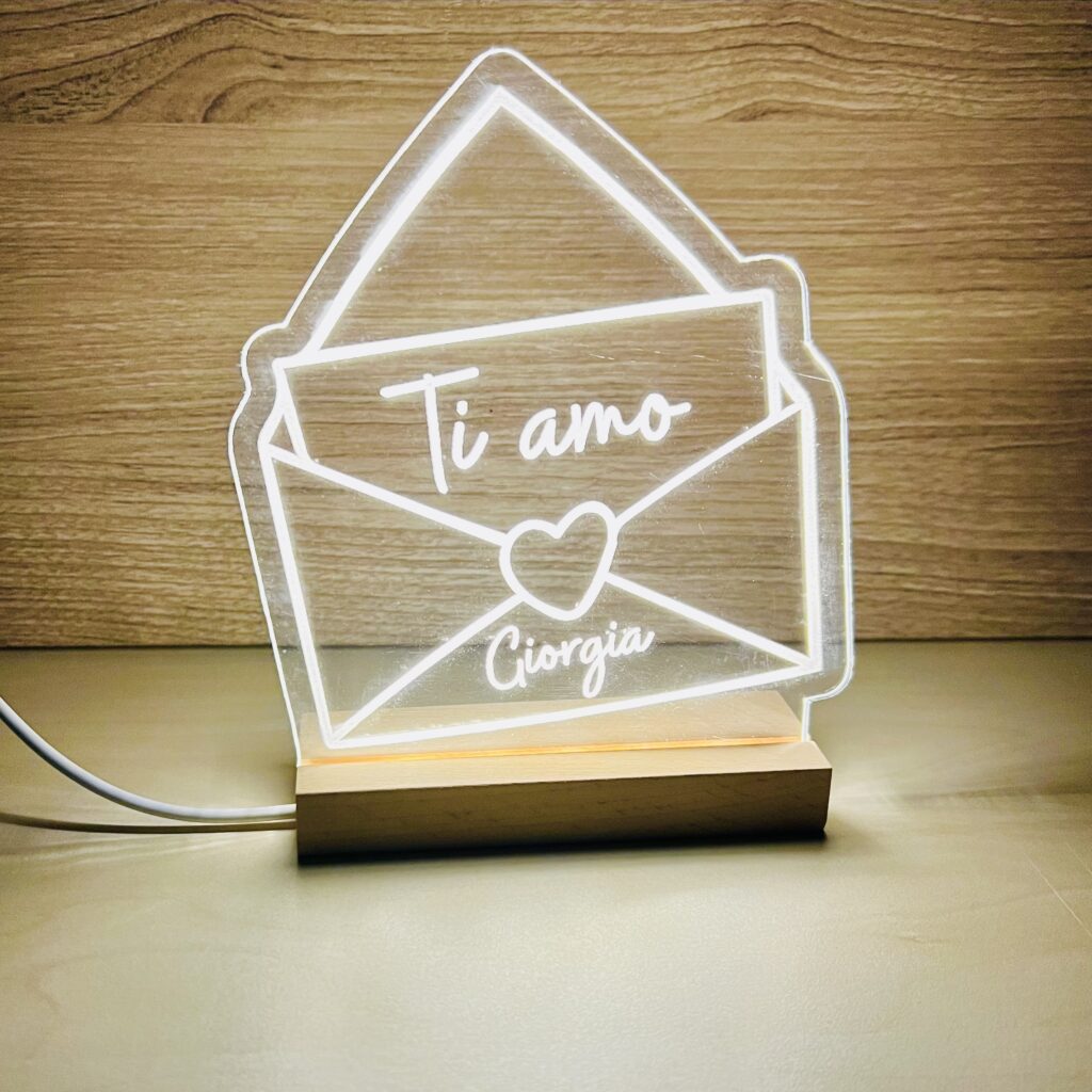 Lampada notturna a forma di in resina, luce notturna a forma di lettera in resina floreale, lampade a forma di lettera fatte a mano | lettere in resina con fiori pressati con