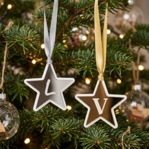 Pallina di Natale a forma di Stella
