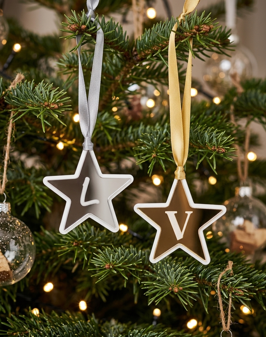 Pallina di Natale a forma di Stella