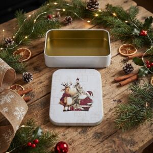 Scatola Regalo Natalizia-Rettangolare Piccola