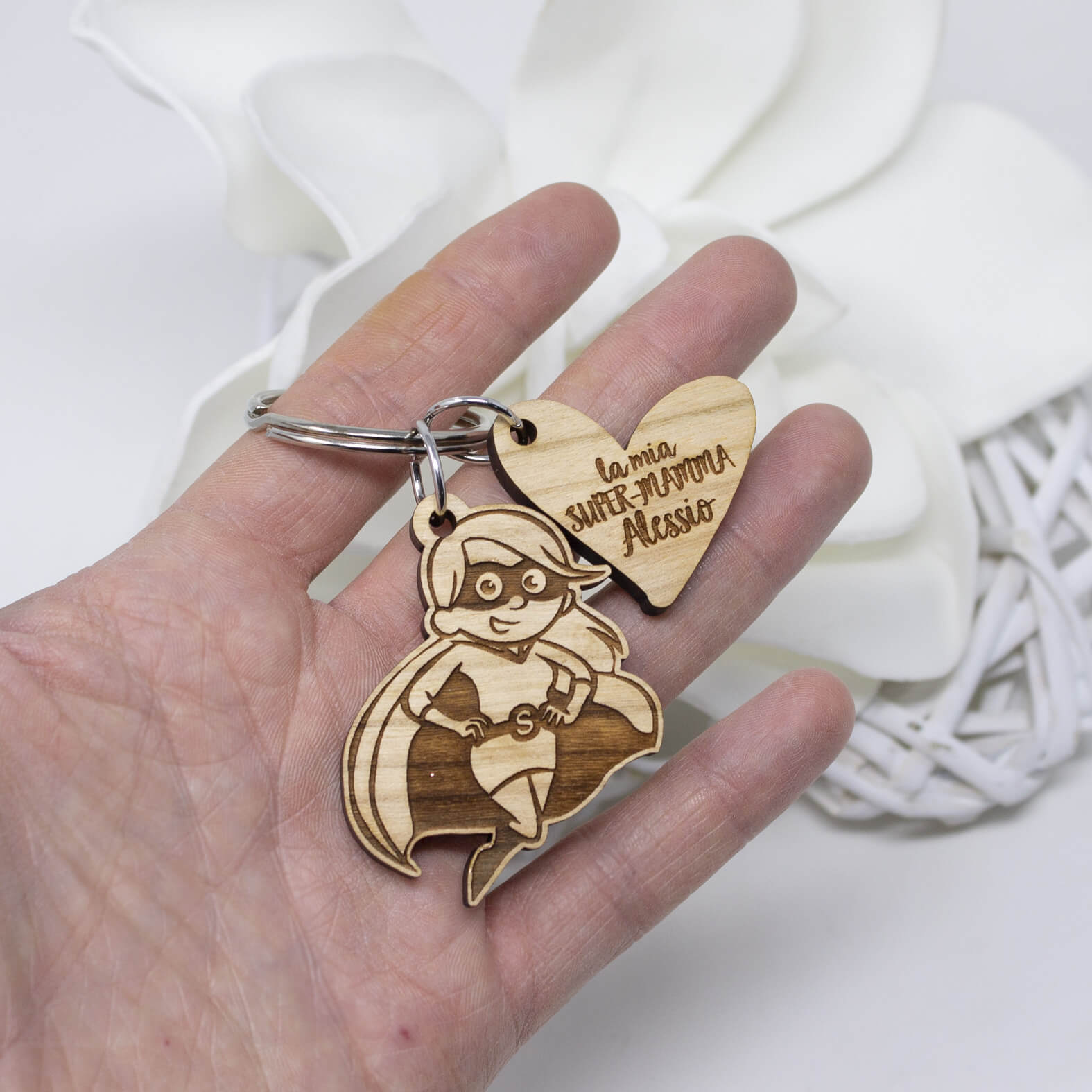 AuPra Portachiavi Donna In Pelle 3D – Scritta "Princess" Con Tartaruga Oro – Regalo Divertente E Simpatico – Lunghezza 9,9 Cm