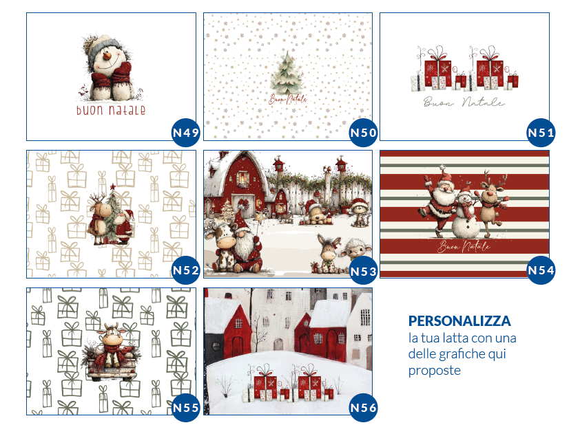 Scatola Regalo Natalizia- Rettangolare Media - immagine 2