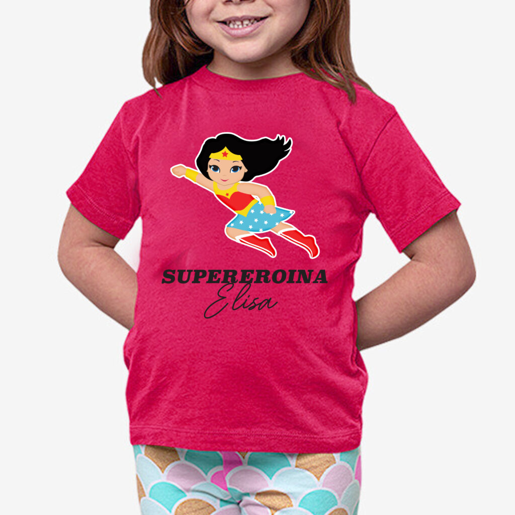 maglietta personalizzata per bambina