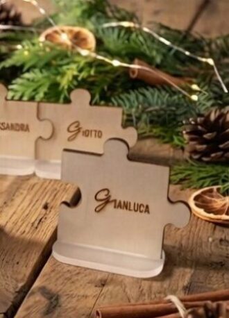 Segnaposto in Legno